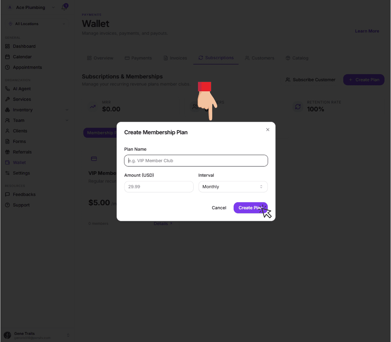 Step 4: Membership Details